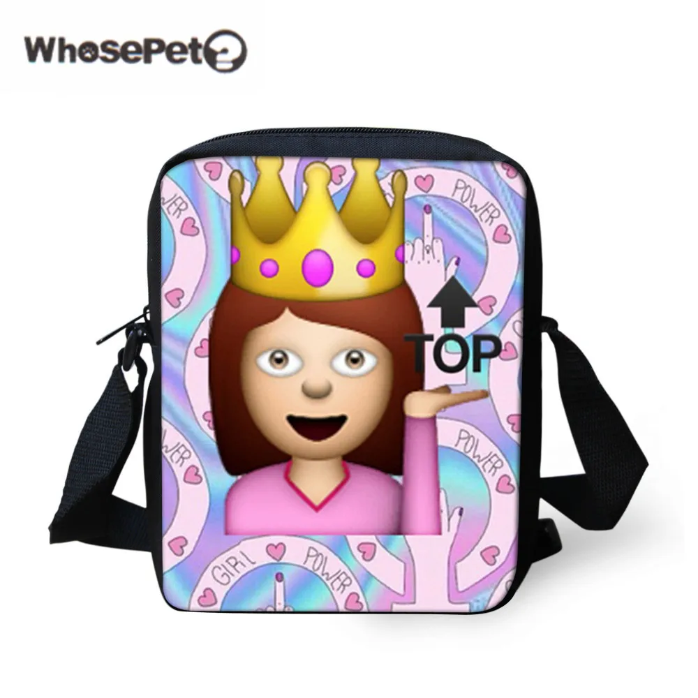 WHOSEPET Kids Schoolbag Emoji Printing Girls Kindergarten Shoulder Bag for Kids Baby Travel Mini School Kawaii Book Satchel New baby-bags-for-girl : image WHOSEPET Kids Schoolbag Emoji Printing Girls Kindergarten Shoulder Bag for Kids Baby Travel Mini School Kawaii Book Satchel New baby-bags-for-girl