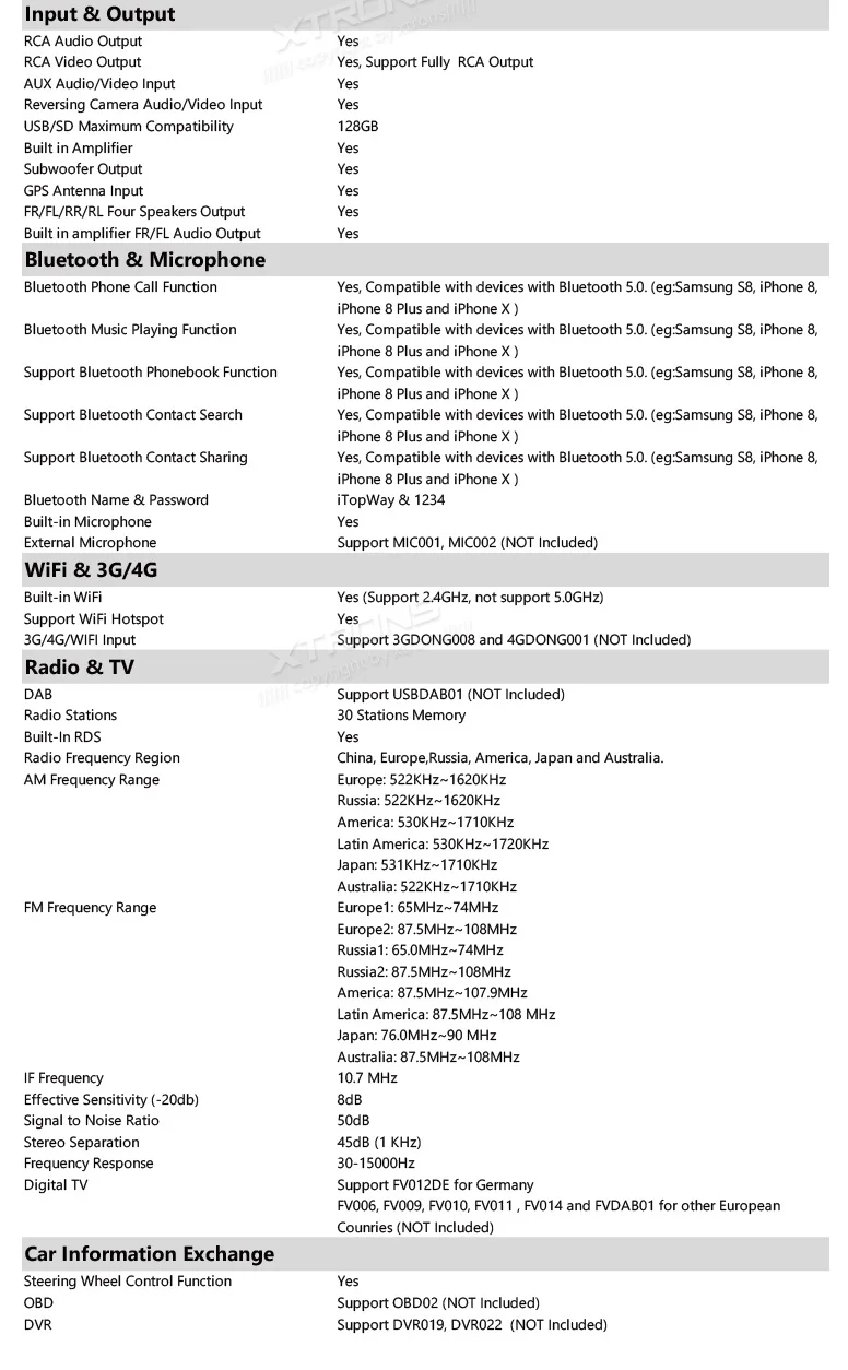 Perfect XTRONS 7 inch Android 7.1 Radio In Dash Universal Car Stereo Autoradio Player OBD DAB+Tuner GPS Navigate Steering Wheel No DVD 13