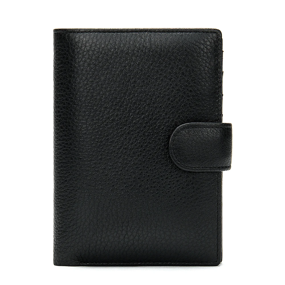 

New Arrivals Genuine Leather Multi-Card Bit Men Business Card Wallet High Quality Cowhide Men's Wallet Hot Brand Zipper Purses