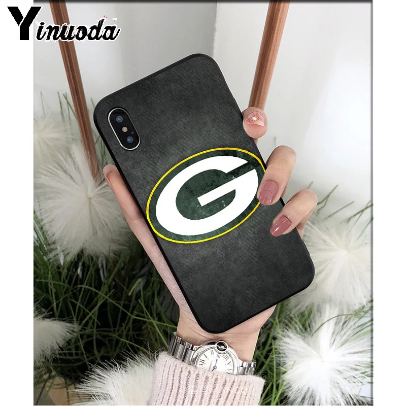 Yinuoda Green Bay Packers Мягкий силиконовый чехол для телефона из ТПУ для Apple iPhone 8 7 6 6S Plus X XS MAX 5 5S SE XR мобильных телефонов - Цвет: A11