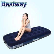 Надувные один Стекаются Воздуха Кровать Дома Кемпинг расслабиться надувной матрас насос YS-31