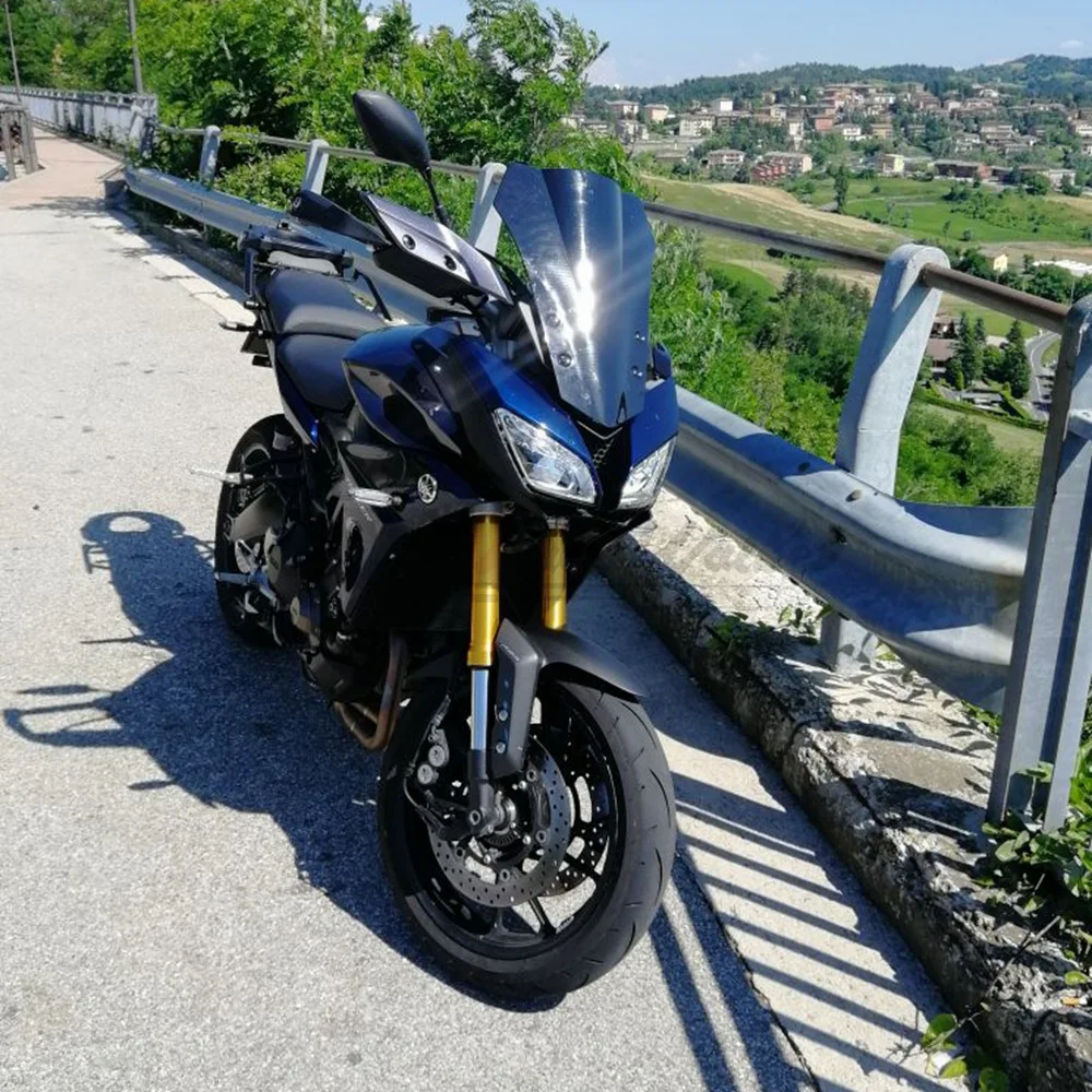 Лобовое стекло мотоцикла экран для Yamaha FJ 09 FJ09 MT09 MT Tracer 2015 2016 2017 двойной