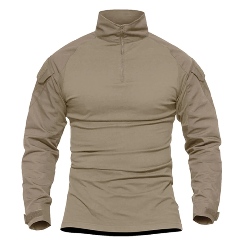 EKLENTSON Tactical T Shirt For Men Shirt Long Sleeve Fishing Shirts Outdoor Hiking Camouflage Hunting sport t shirt long sleeve t shirt