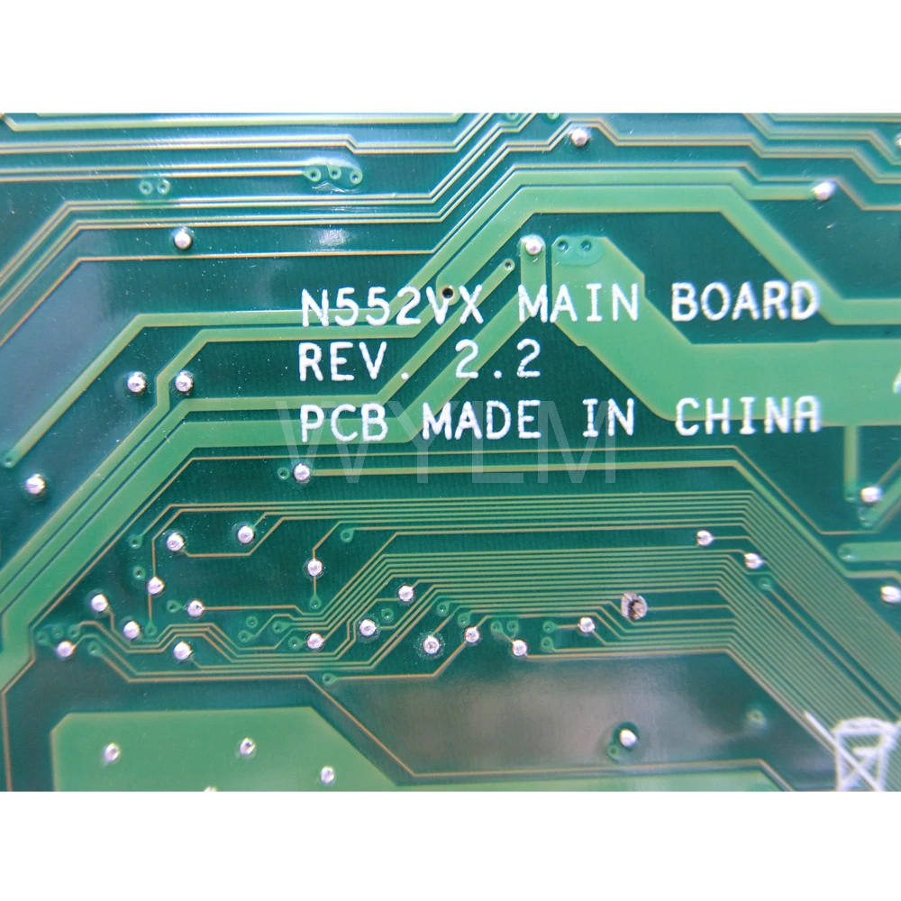 N552VX с I7-6700HQ процессором GTX950M видеокарта 2G Материнская плата Asus N552V N552VX материнская плата для ноутбука 90NB09P0-R00050 тест ОК
