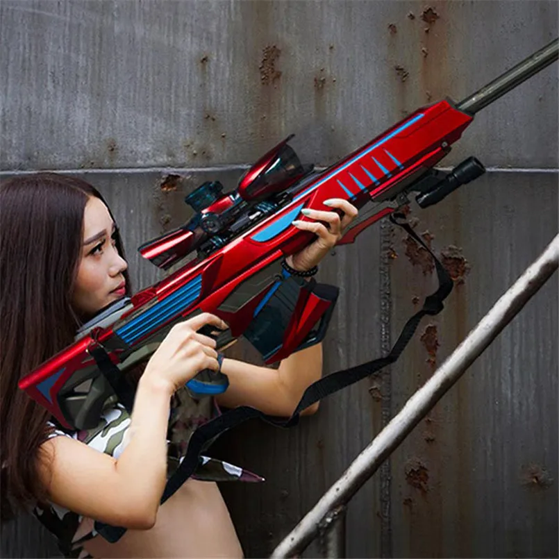 Инфракрасная водяная пулеметная игрушка, мягкие пули, снайперская винтовка, paintball, ручная загрузка, оружие для мальчиков, уличная стрельба, пистолет, подарок для ребенка