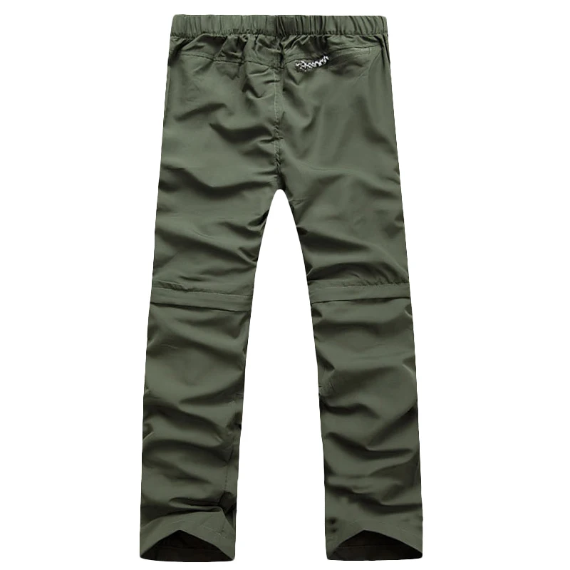 Quick Dry Outwear Pants Men Removable Fishing Hiking Camping Breathable Pants Men Outdoor UV Protection Active Sports Trousers cargo pants cotton work pants military cargo pants men casual pants