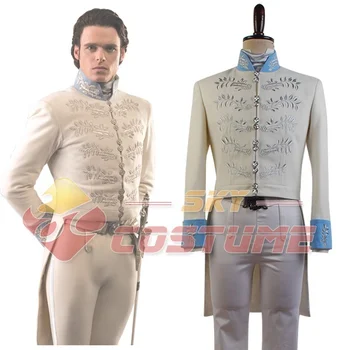 

Cinderella 2015 Hot Movie Prince Charming Kit Cosplay Costume Uniform Outfit Adult Men Full Set Halloween Carnival