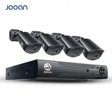 JOOAN 8CH 1080N CCTV DVR система камер домашней безопасности 1080p водонепроницаемый наружный комплект видеонаблюдения