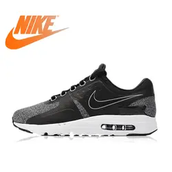 Оригинальный Официальный NIKE AIR MAX ZERO ESSENTIAL дышащая для мужчин's кроссовки спортивная обувь удобные быстро Спорт на открытом воздухе бег