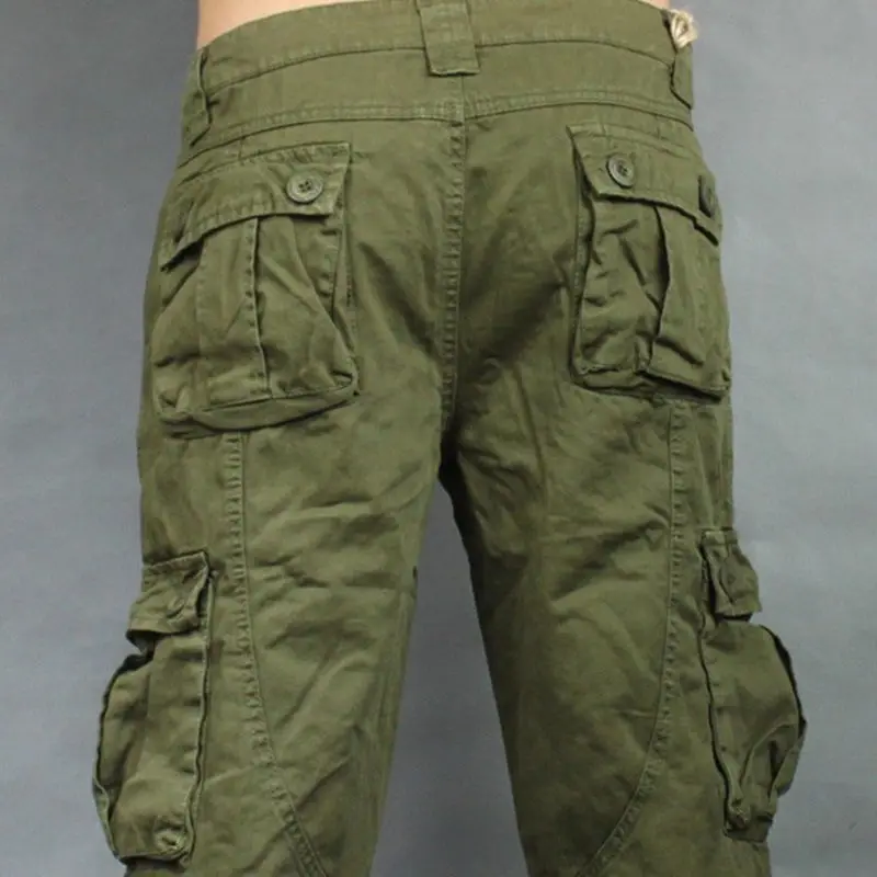  Tide Loose Plus Size 46 Cargo Pants Overalls Hip Hop Men's Cotton Trousers Hiphop Men Baggy Casual 