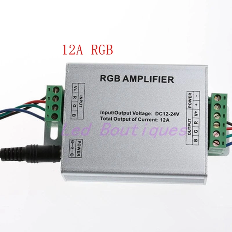 Led RGB/RGBW/RGBWW RGB+ CCT усилитель DC12V 24V 12A/15A/24A/30A RGBWC питания со светодиодной полосой дополнительный свет контроллер