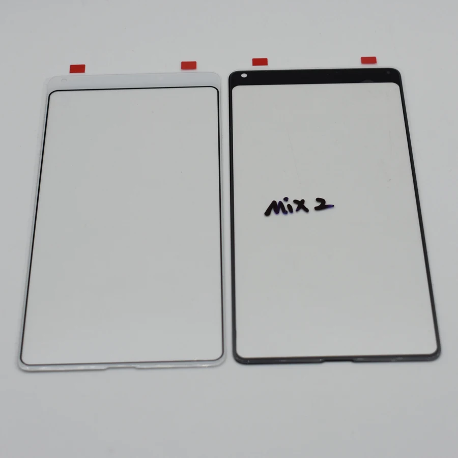 

10pcs/lot Top quality LCD Touch Screen Front Glass panel For xiaomi mix 2 2s 3