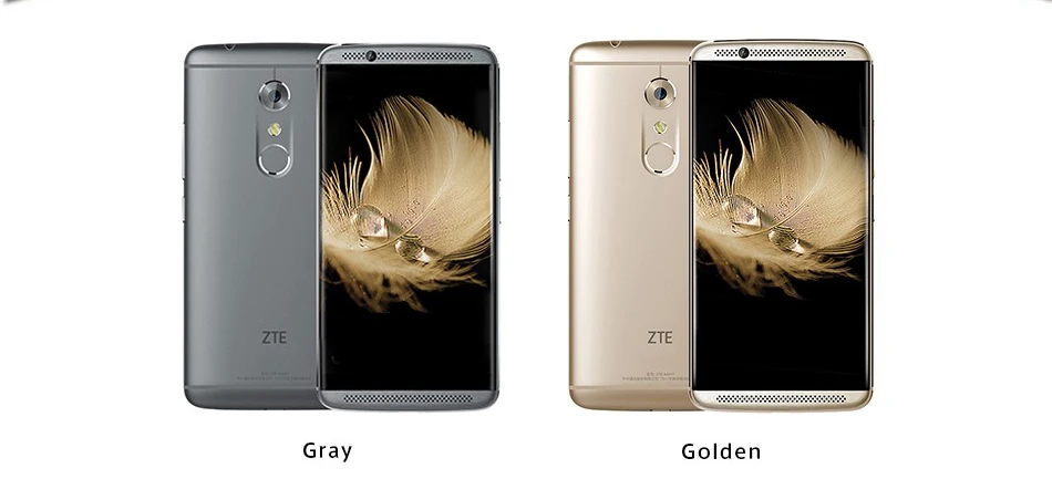 zte Axon 7 A2017 Snapdragon 820 2560X1440 2K 20.0MP 5," мобильный телефон 4 Гб ram 64/128 ГБ rom отпечаток пальца OTG QuickCharge