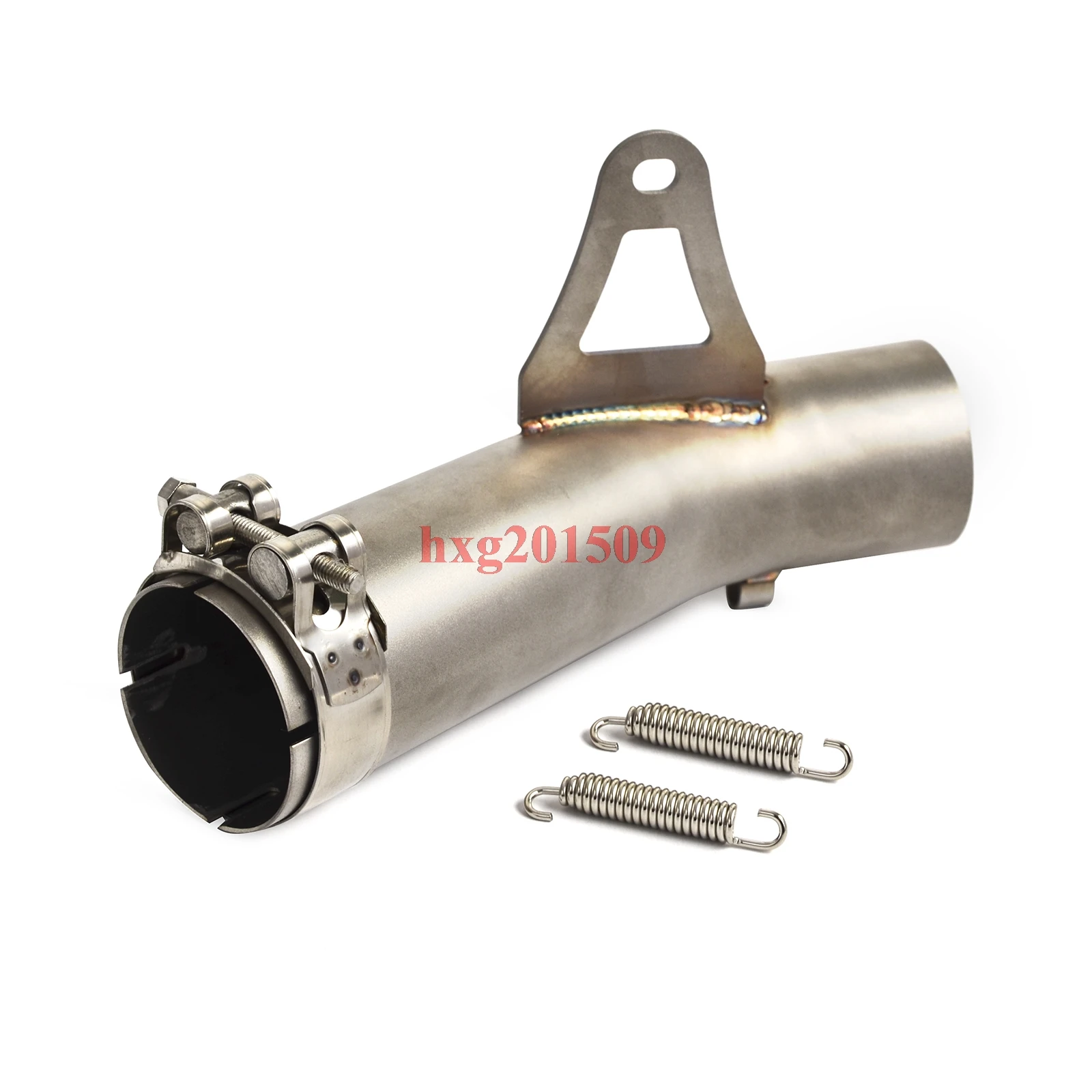 

For BWM S1000RR 09-16 S1000R 14-16 & All 61mm Slip-On type Mufflers Stainless Steel Muffler Exhaust Mid Pipe Fast Delivery
