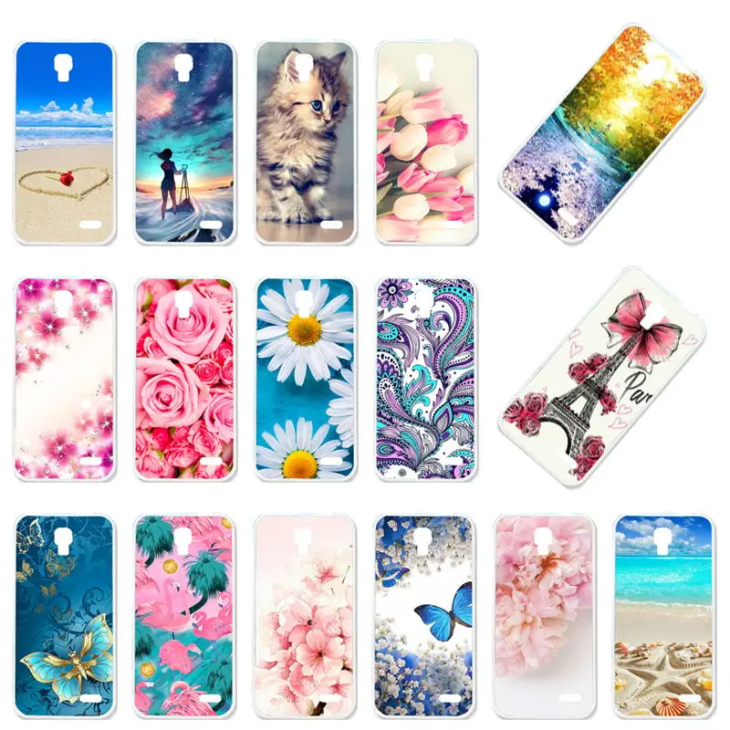 

Case For Alcatel OneTouch Pop 2 M5 5042 4.5 inch Soft TPU Silicone Cover For Alcatel pop2 5042X 5042D 5042A Phone Cases Bumper