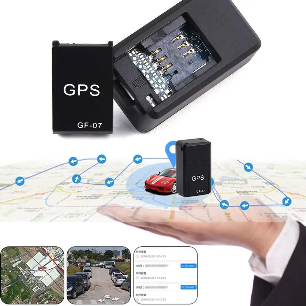 GPS GF-07 Pet Smart Mini GPS rastreador Anti-Pérdida rastreador para perros mascotas gatos rastreadores equipo de rastreo GPS dispositivo GPS GF-07 Pet Smart Mini GPS rastreador Anti-Pérdida rastreador para perros mascotas gatos rastreadores equipo de rastreo GPS dispositivo