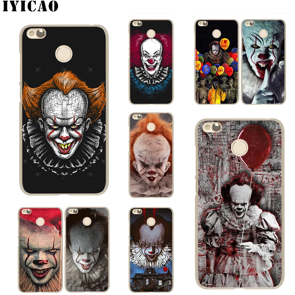 IYICAO Джокера клоун ужас Жесткий Чехол для Redmi 6A 4A S2 Note 7 на возраст 3 4 4X6 5 Pro 5A Prime Plus
