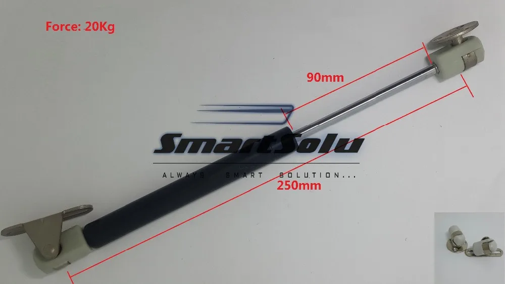 

Free Shipping 44lb 20kg Force 3.5" Stroke Hood Lift Strut Prop Rod Gas Spring 11" Long