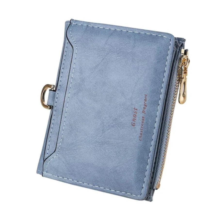 

Female Short Wallet Women Simple Retro Letters Zipper&Hasp Wallet Coin Purse Money Coin Card Holders Wallets Carteras #YL5