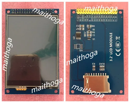 3 2 дюймовый 34PIN 65K TFT LCD цветной сенсорный экран с печатной платой ILI9341 IC 240*320 XPT2046
