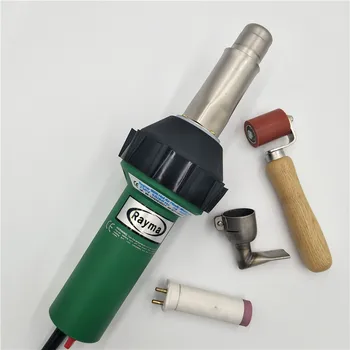 Buy Hot Air Welder With 20 Mm 90 Degree Angled Wide Slot Weld Nozzle And 40 MM Roller And 1600w Heating Element