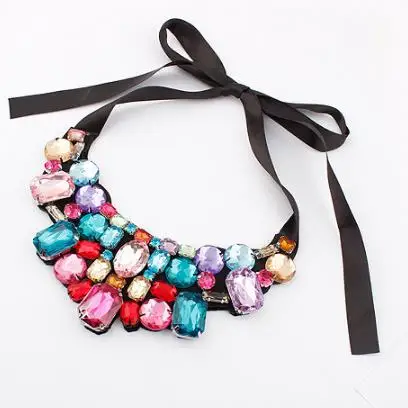 

Hot Fashion Rhinestones Choker Collar Necklace New Fashional Rhinestones Collars