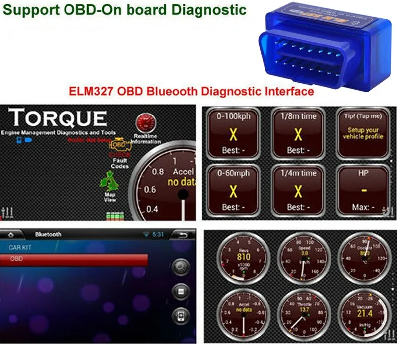 Супер Мини ELM327 V2.1 OBD2 OBD 2 Беспроводной Bluetooth Интерфейс автомобилей сканер диагностический инструмент ELM 327 для Android Крутящий момент Windows