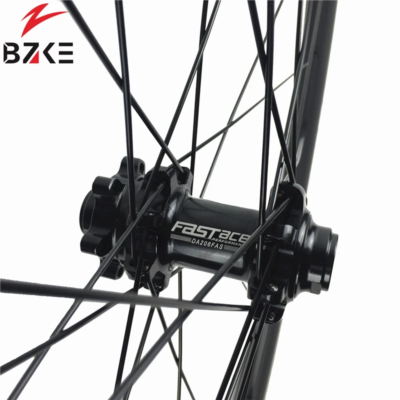 Комплект бескамерных колес BZKE 650B MTB AM carbon 27 5er для горных велосипедов|Велосипедное
