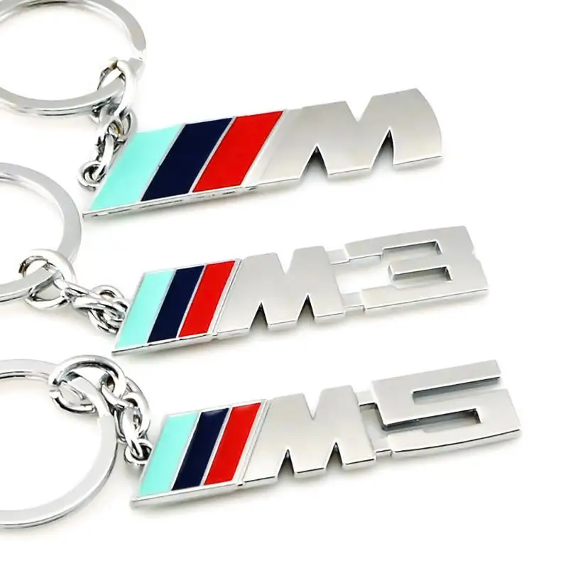 Porta Targa Bmw Portachiavi BMW Elegante Con Chip Per Carrello Della Spesa - Idea Regalo Originale Portachiavi Bmw M Sport