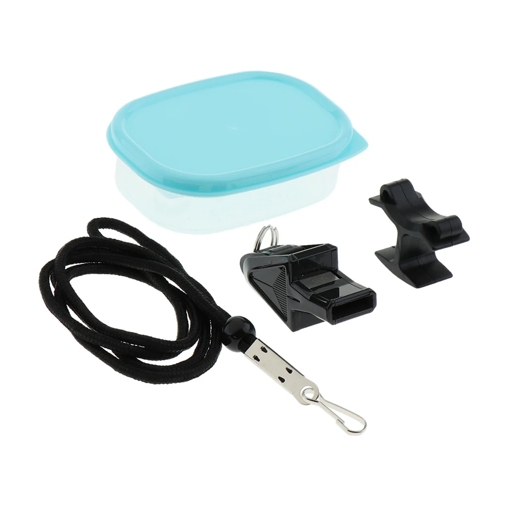 Sports Whistle with Lanyard Referee Coach Whistle - Great Survival Tool for Emergency Camping, Hiking, Boating, Lifeguard