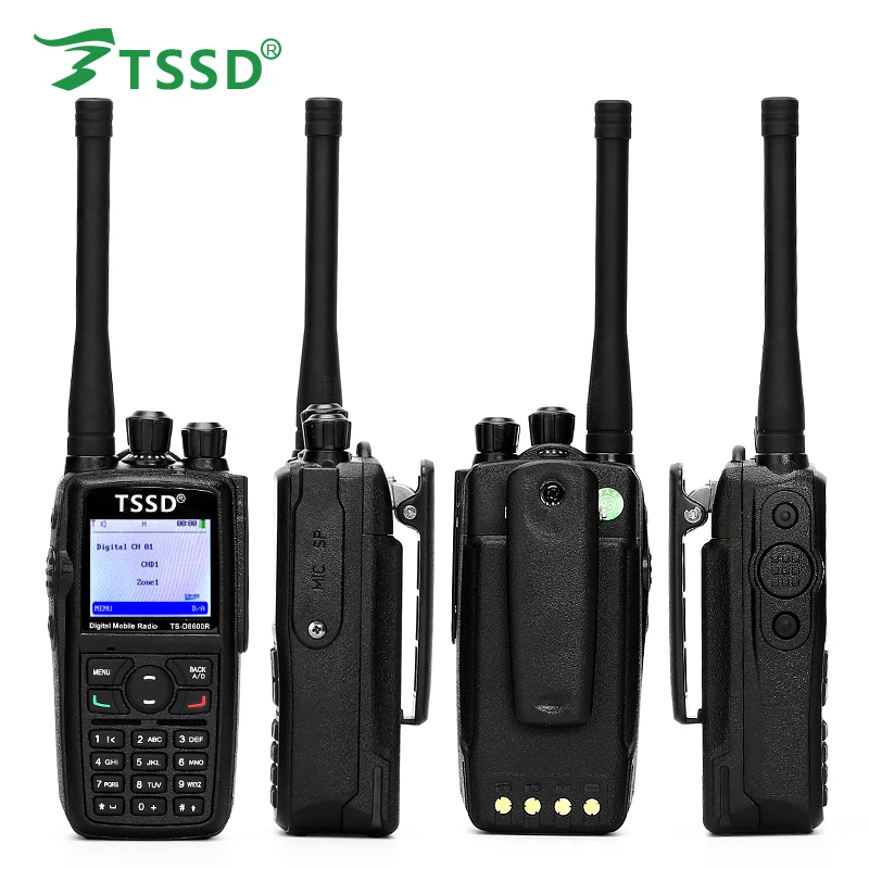 Новое поступление лучшая цена TSSD UHF 400-480Mh 'z 5W TDMA T2 DMR цифровая рация TS-D8600R