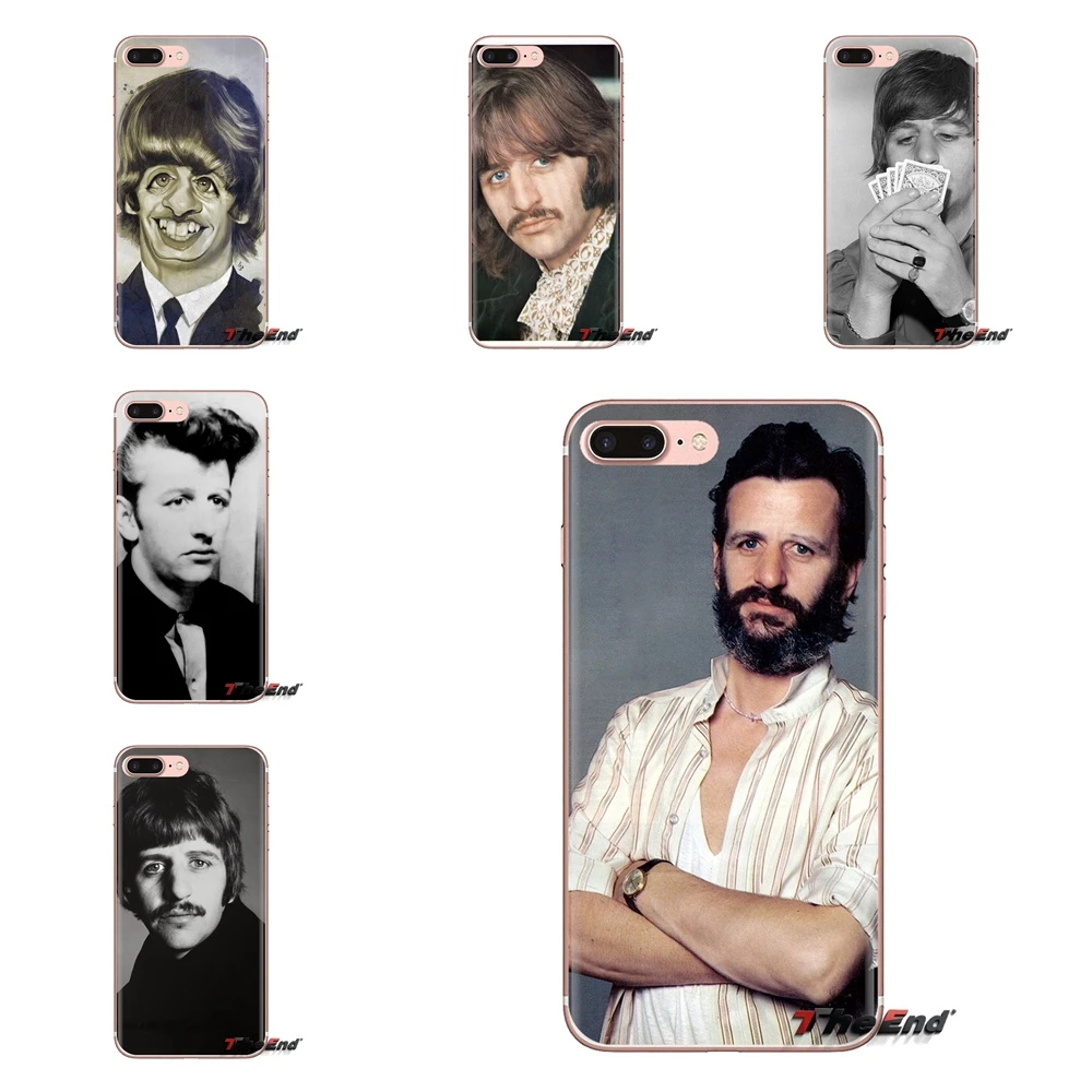 Ringo Starr For iPod Touch Apple iPhone 4 4S 5 5S SE 5C 6 6S 7 8 X XR XS Plus MAX Soft Transparent Cases Covers |