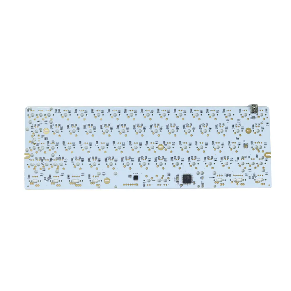 

gh60 60% satan Custom Mechanical Keyboard Kit up tp 64 keys Supports TKG-TOOLS PCB GH60 60% programmed gh60 DIY Poker Faceu HHKB