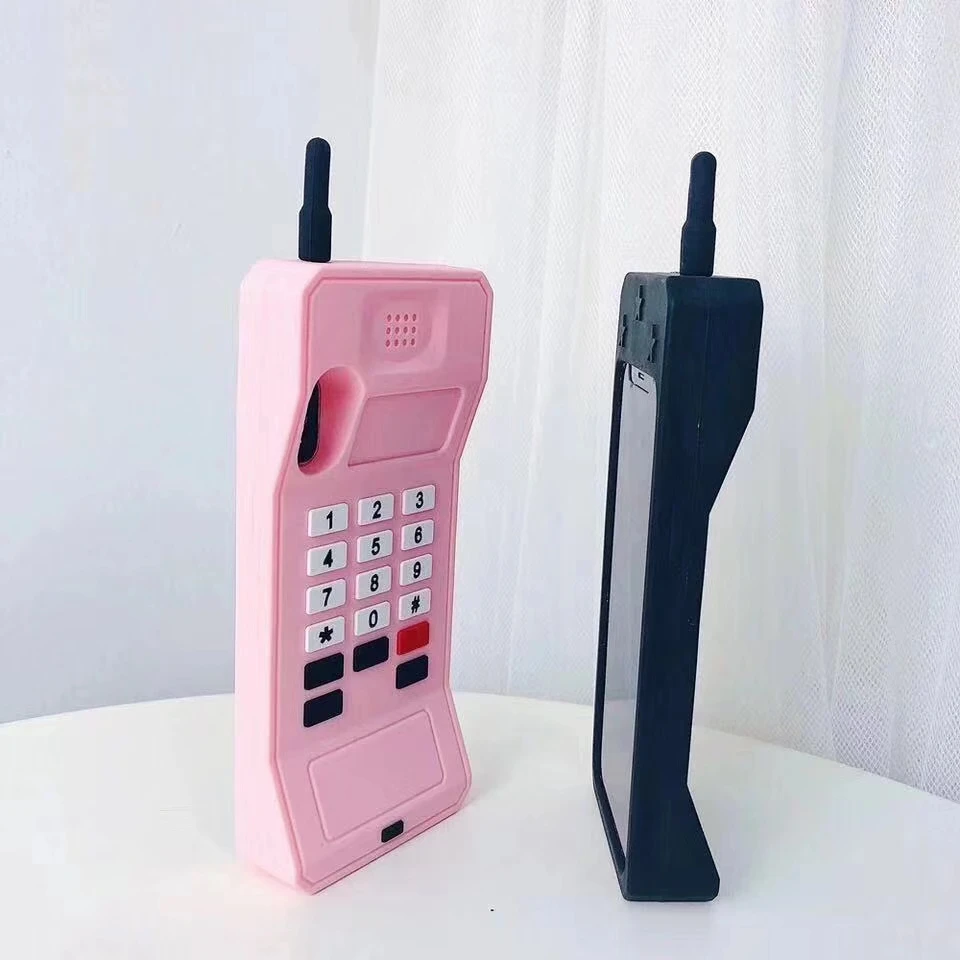 3D мультфильм милый мобильный телефон Мягкая силиконовая задняя крышка для iPhone 6 6s