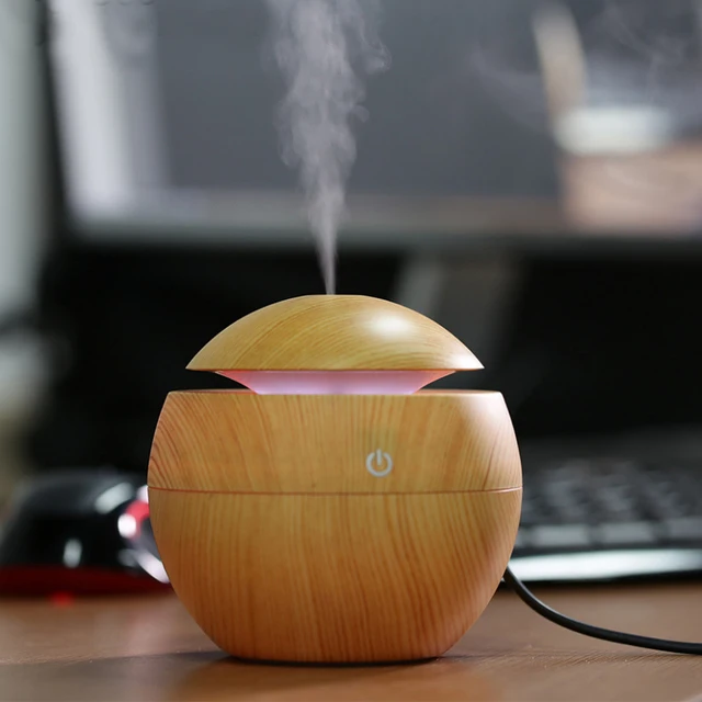 Lycheeroma Mini Portable Essential Oil Diffuser Mist Maker