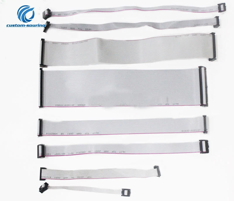 

300mm FC-26P 34P 40P 50P Double Ended JTAG Cable 30cm Download Cable Connector Pitch 2.54MM