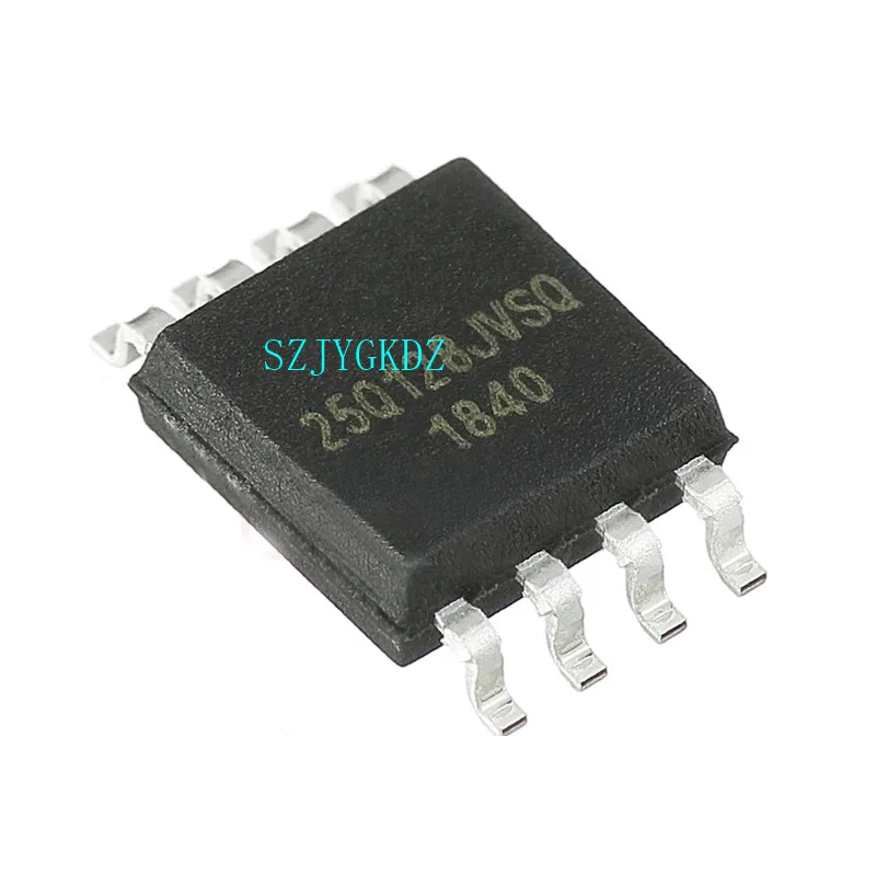 

W25q128 Nor Flash Serial 3V/3.3V 128M-Bit 16M X 8 6Ns 8-Pin Ic Chip W25q128jvssiq