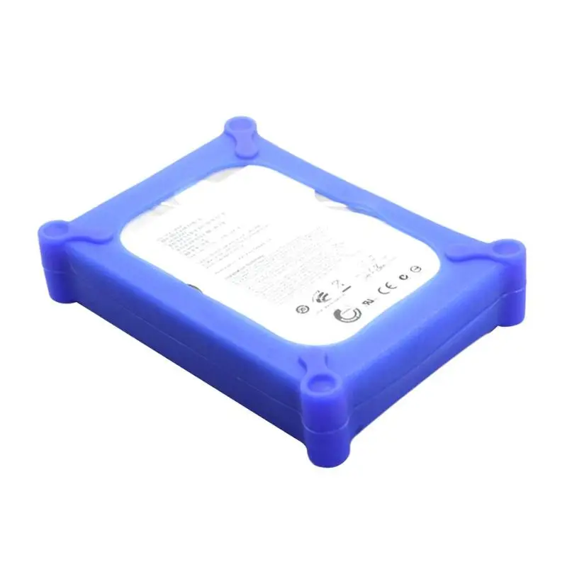 3,5 дюймов IDE SATA HDD корпус жесткого диска защитная коробка для хранения силиконовый защитный чехол 1 шт