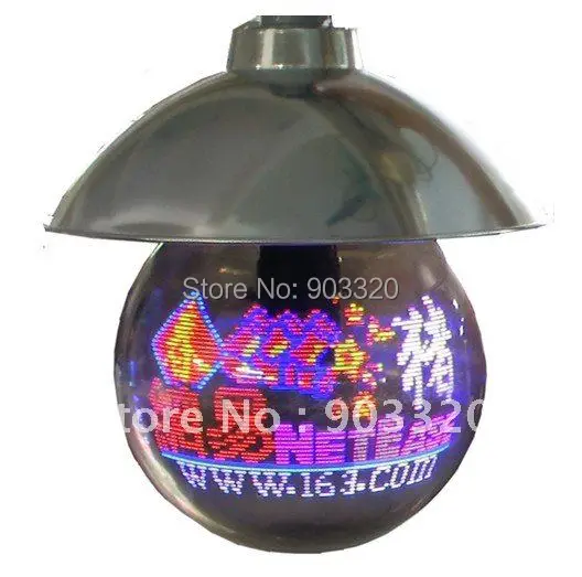 

Hanging Down Side 300MM thickness 48 high speed Pixels LED Miraball Light,Miraball with Remote Control for Christmas advertising