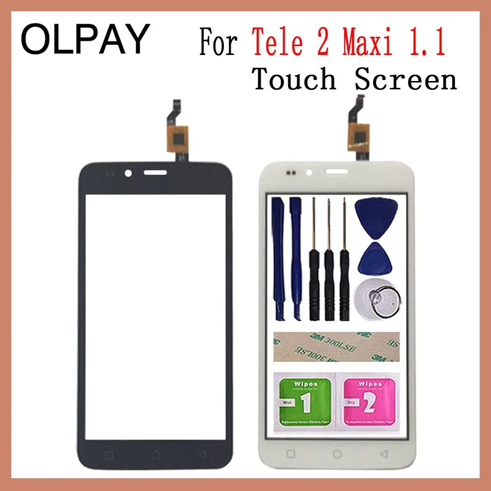 OLPAY 5 0 ''мобильный телефон для Tele 2 Tele2 Maxi 1 сенсорный экран дигитайзер панель