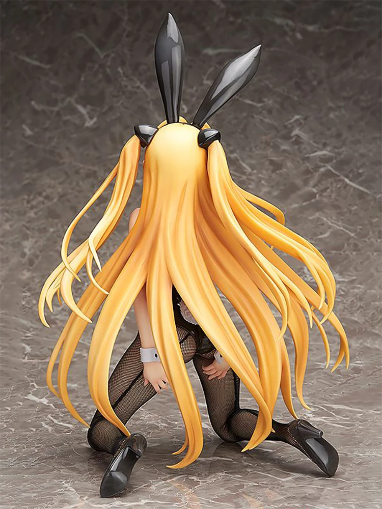 FREEing чтобы люблю золотую темноту Momo Belia Deviluke Bunny Ver. ПВХ фигурка Аниме Сексуальная