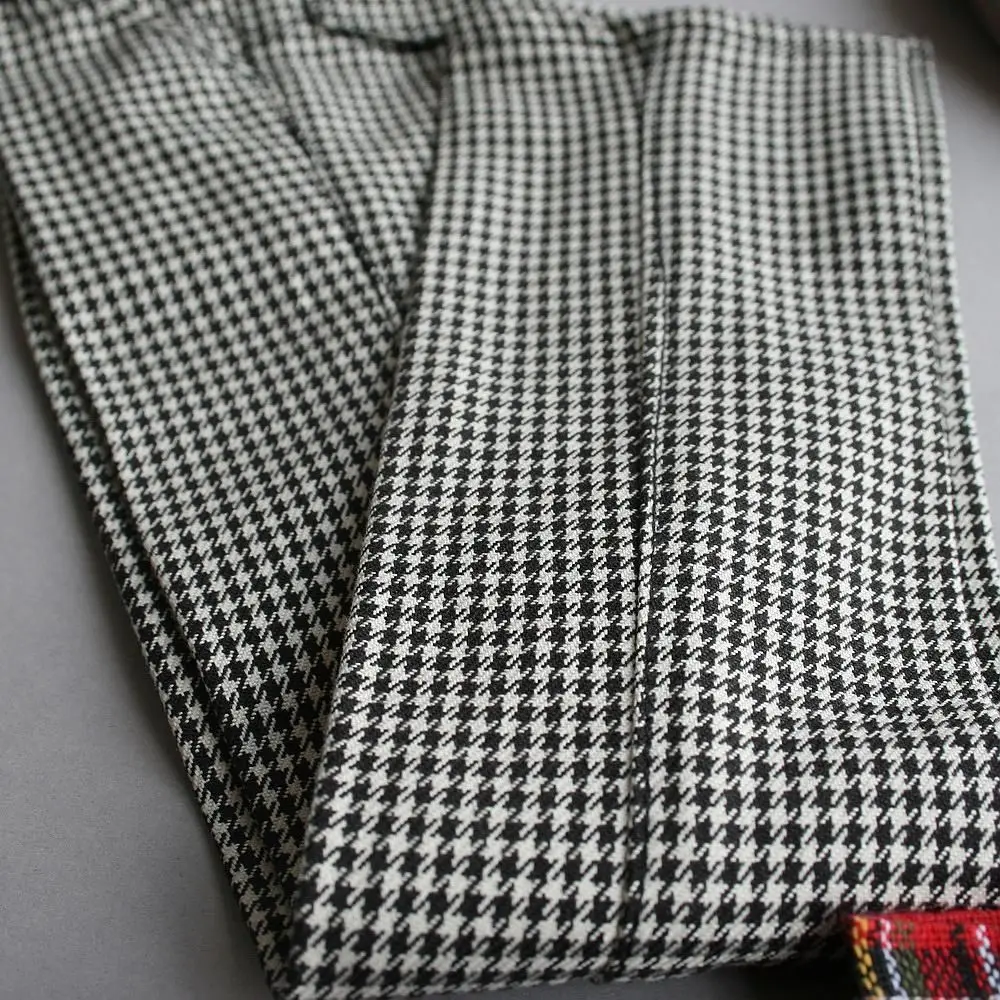 

[wamami] Black Houndstooth Plaid Pants/Trousers/Outfit 1/4 MSD AOD DZ BJD Dollfie