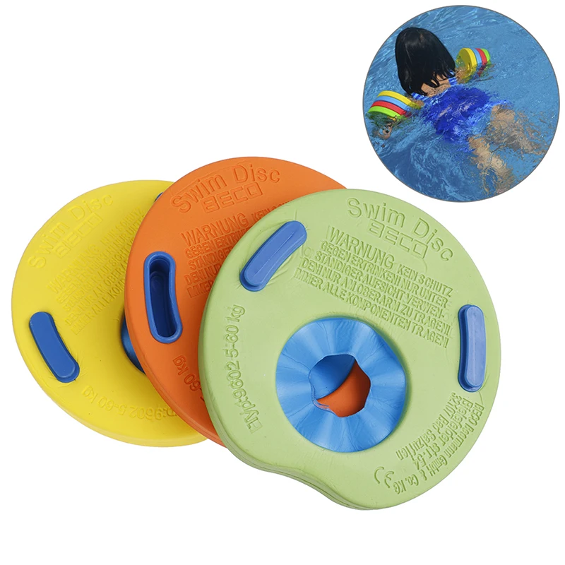 

2019 HOT Inflatable Pool Float Board Baby Swimming Exercises Circles Rings EVA Foam Swim Discs Arm Bands Floating Sleeves