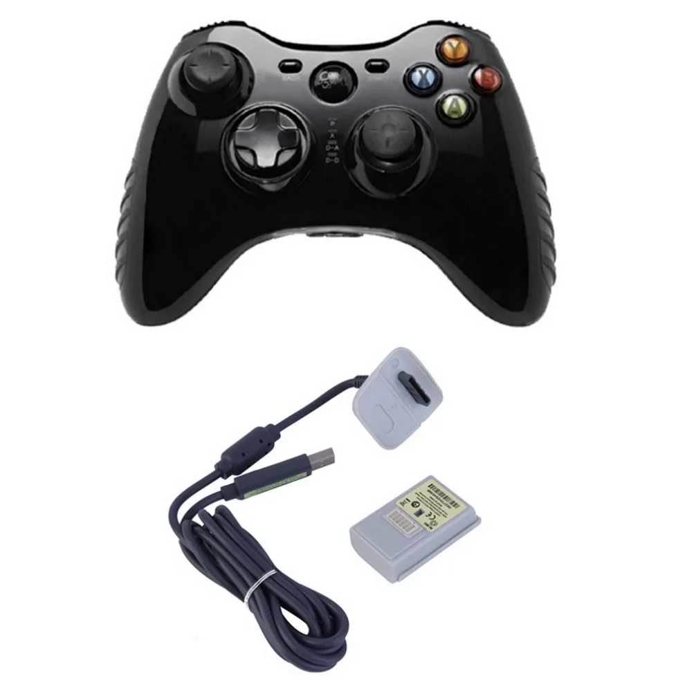 

2 in1 4800mAh Rechargeable NI-MH Battery Pack Kit+ USB Cable Charging Charger Backup For Xbox 360 Console Wireless Controller