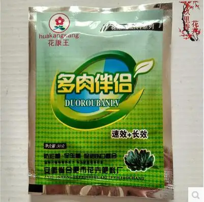 Fleshy succulents special fertilizer companion anti-root rot and promote wound healing efficacy fleshy fertilizer