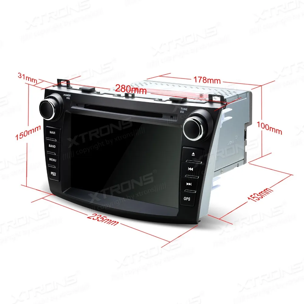 Excellent XTRONS 8 inch touch screen 2 din Car DVD Player GPS Navigation stereo MP4 Radio Head Unit CANbus for Mazda 3 2010 2011 2012 2013 3 Excellent XTRONS 8 inch touch screen 2 din Car DVD Player GPS Navigation stereo MP4 Radio Head Unit CANbus for Mazda 3 2010 2011 2012 2013 3