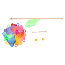 Модные, красочные Pinwheel ветер Спиннер ветряная мельница для дома, сада, двора Декор детские игрушки