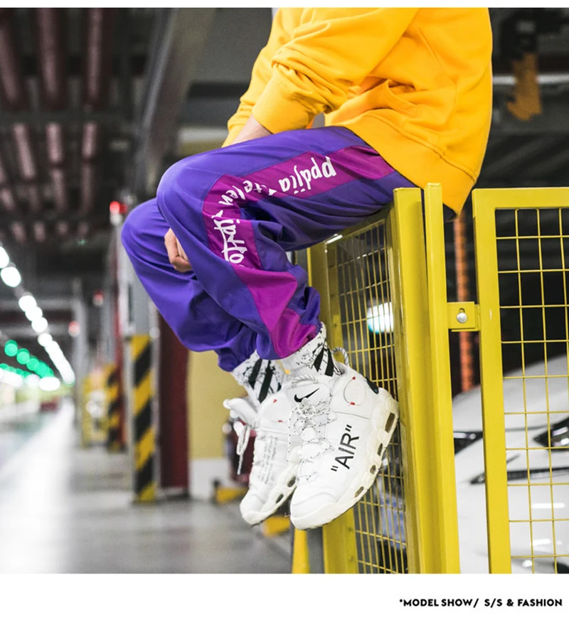 Harem Cargo Pants Men Streetwear Hip Hop Japan Style Trousers Male Khaki Loose Straight Pants  (10)