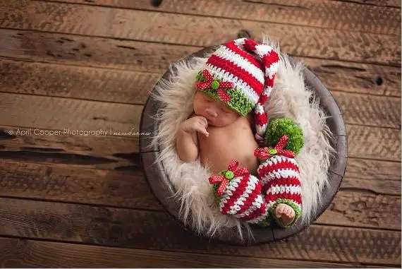 Детская шапка, аксессуары для фотографий новорожденного для маленьких девочек милые наряды для новорожденных милый кардиган Крючковой вязки на костюм, реквизит для фото фон для фотосъемки - Цвет: style 15