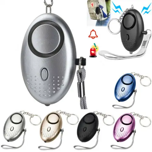 

Personal Alarm Keychain 130dB SOS Emergency Self Defense Safety Alarms Tool